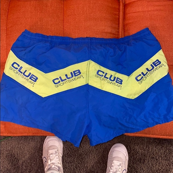 Vintage Club Sportswear XL Trunks/ Shorts Retro - Picture 1 of 5